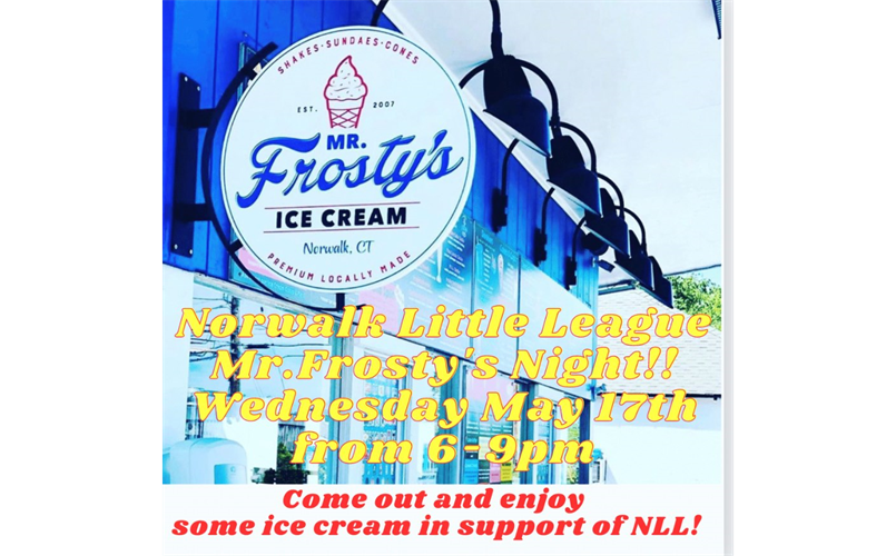 Mr. Frosty's Night 5/17 6-9pm